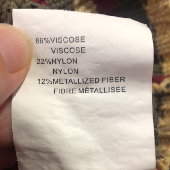 Ramy Brook Red and Cream Striped Sweater - Picture 6 of 6